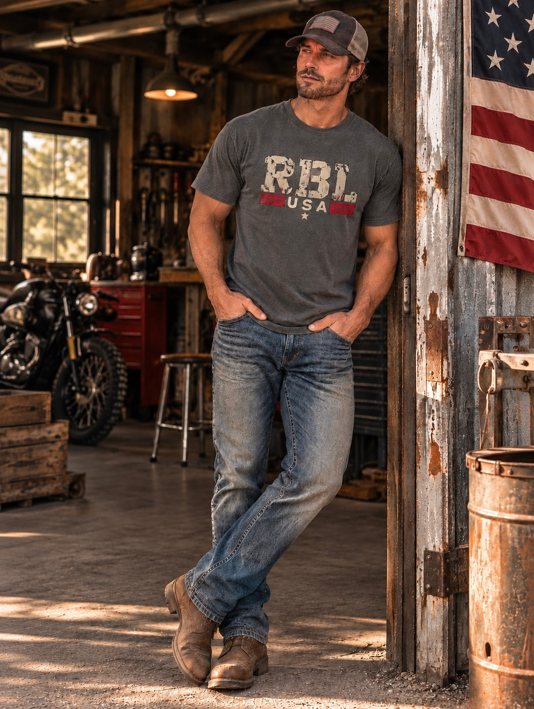 RBL Heritage 2.0 Heavyweight Tee